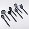black kitchen utensils